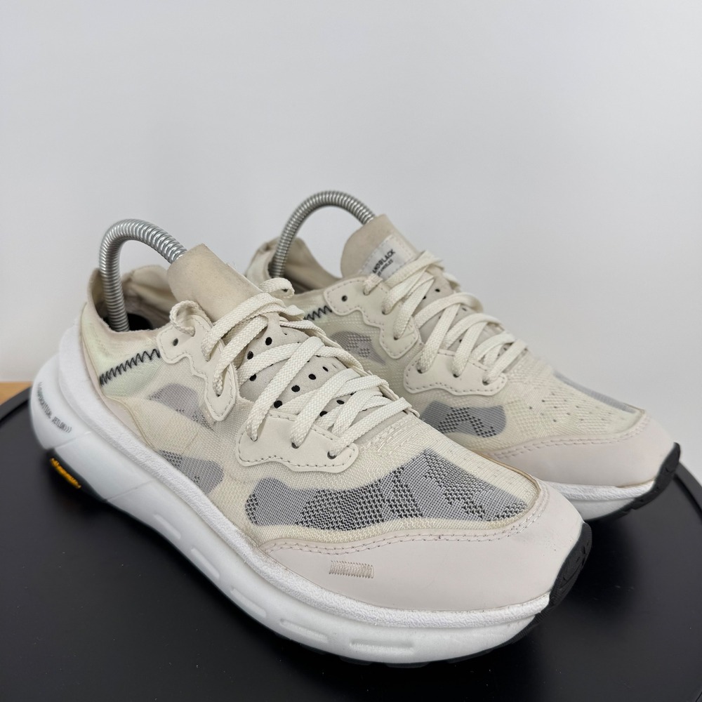 Brandblack Kaii Women 8 Off White Grey‎ Supercritical Jetlon Vibram Sneakers